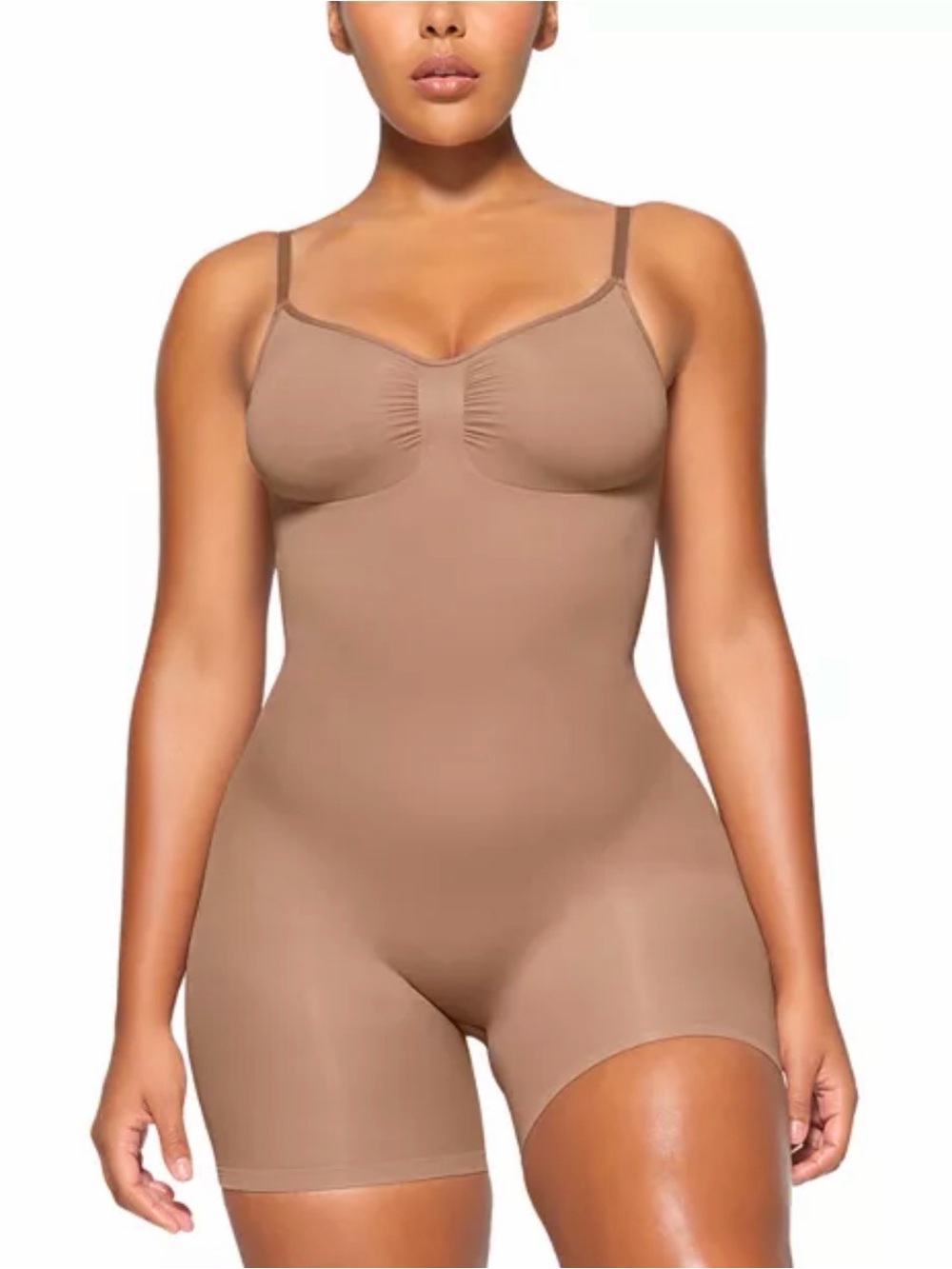 SKIMS Sculpting Bodysuit in Toasted Brown